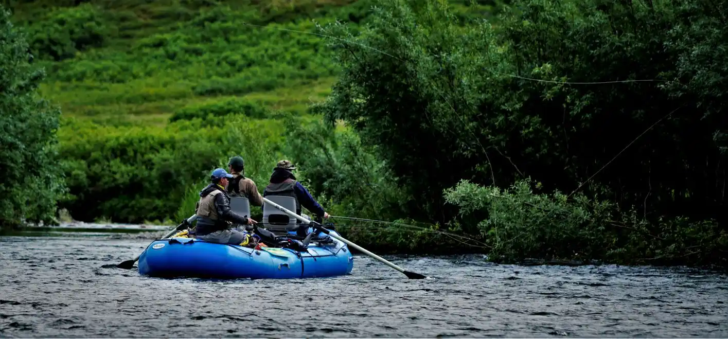 Floating the Arolik River in S.W. Alaska with Alaska rainbow Adventures