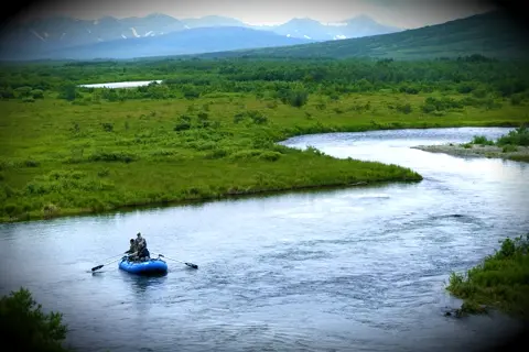 Arolik river in Southwest Alaska